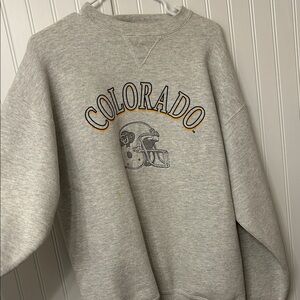 Men’s CU embroidered sweatshirt
